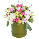 Цветы в коробке Пастельные тона